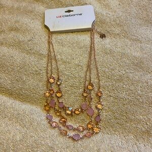 Pink super cute necklace